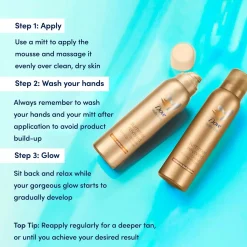 Sale Summer Revived Light to Medium Gradual Self Tan Body Mousse 150 ml. Vegan Tanning|Tanning Mousse