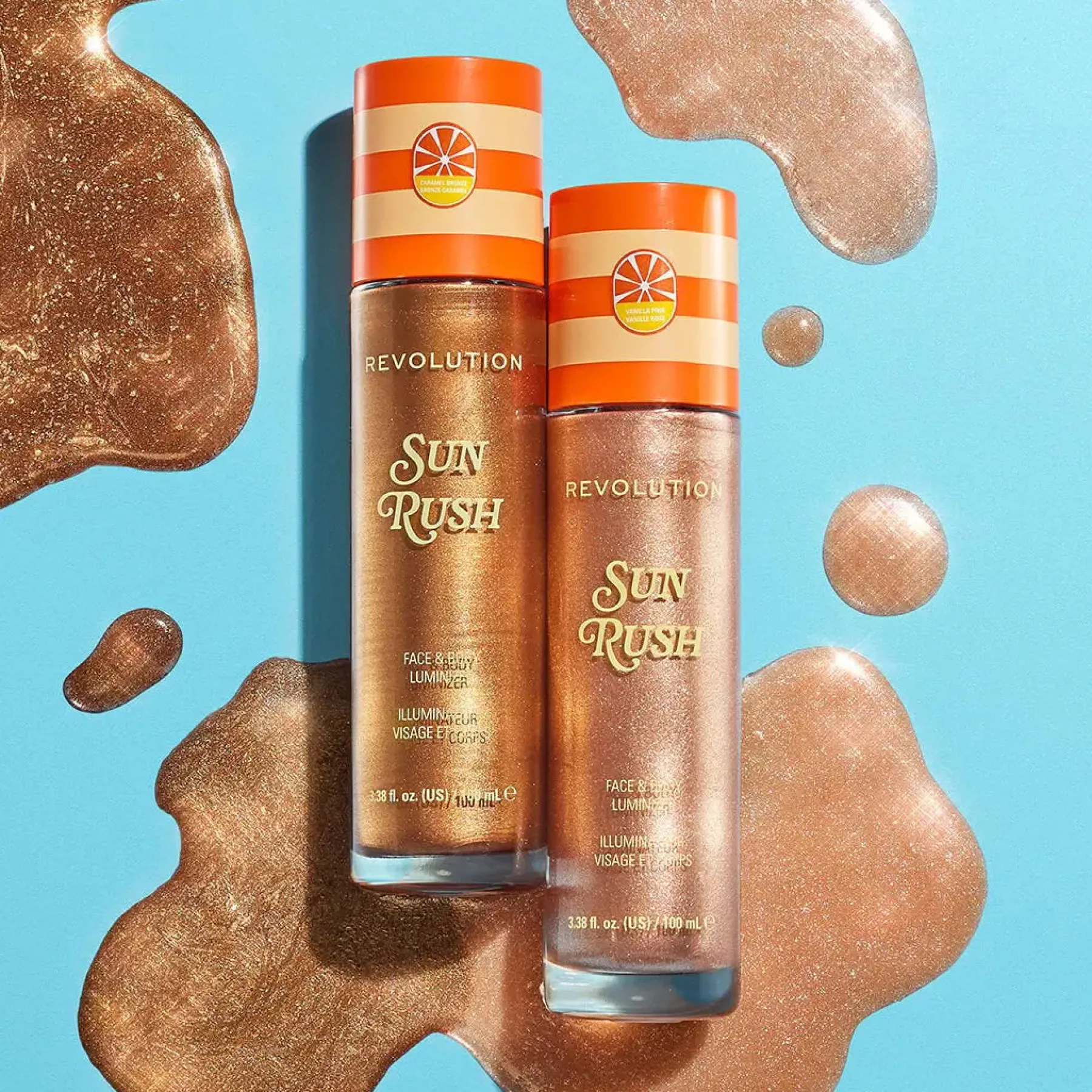 Best Sun Rush Body Luminizer Vanilla Pink Everything Shower|Scent Layering Vanilla