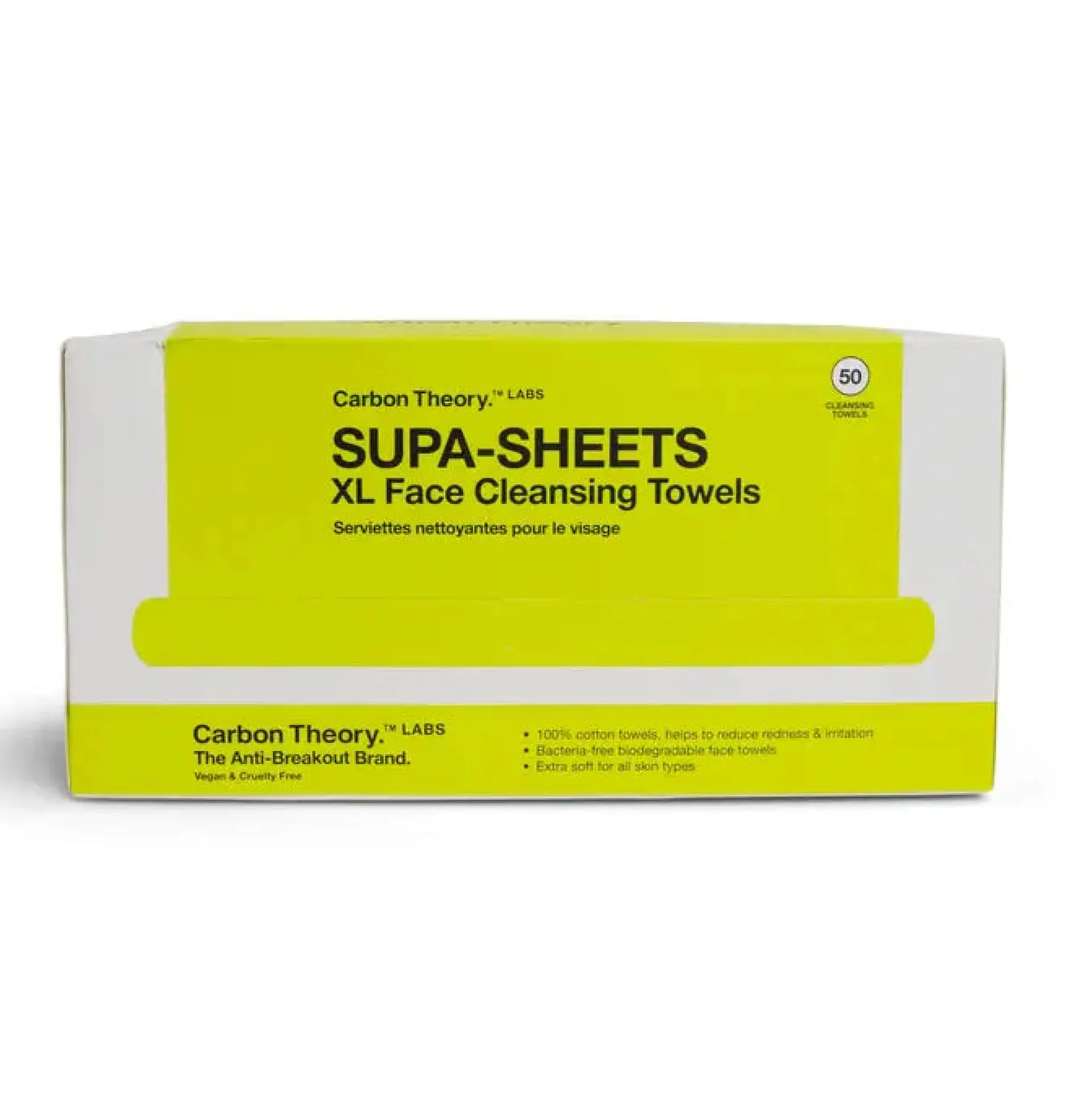 Hot Supa-Sheets Cleansing Vegan Pflege|Gesichtsreinigungswerkzeuge