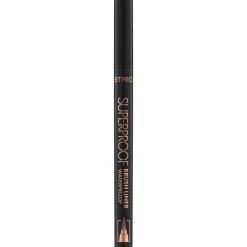 Hot Superproof Brush Liner Waterproof 010 Midnight Black Vegan Eyeliner|Eyeliner