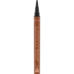 Hot Superproof Brush Liner Waterproof 020 Cocoa Brown Vegan Eyeliner|Eyeliner