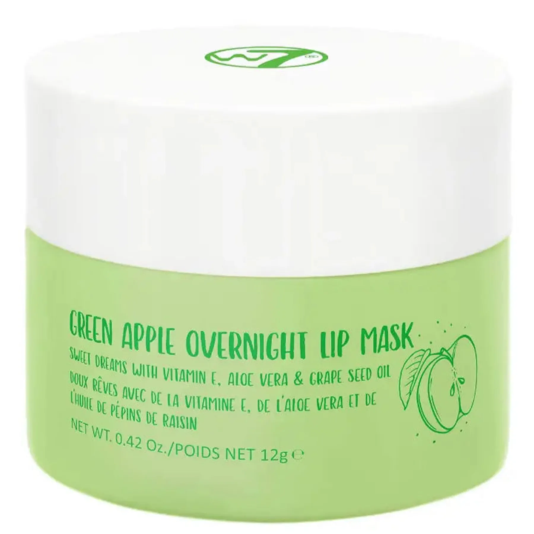 New Sweet Dreams Overnight Lip Mask Green Apple Vegan Pflege|Lippenmaske
