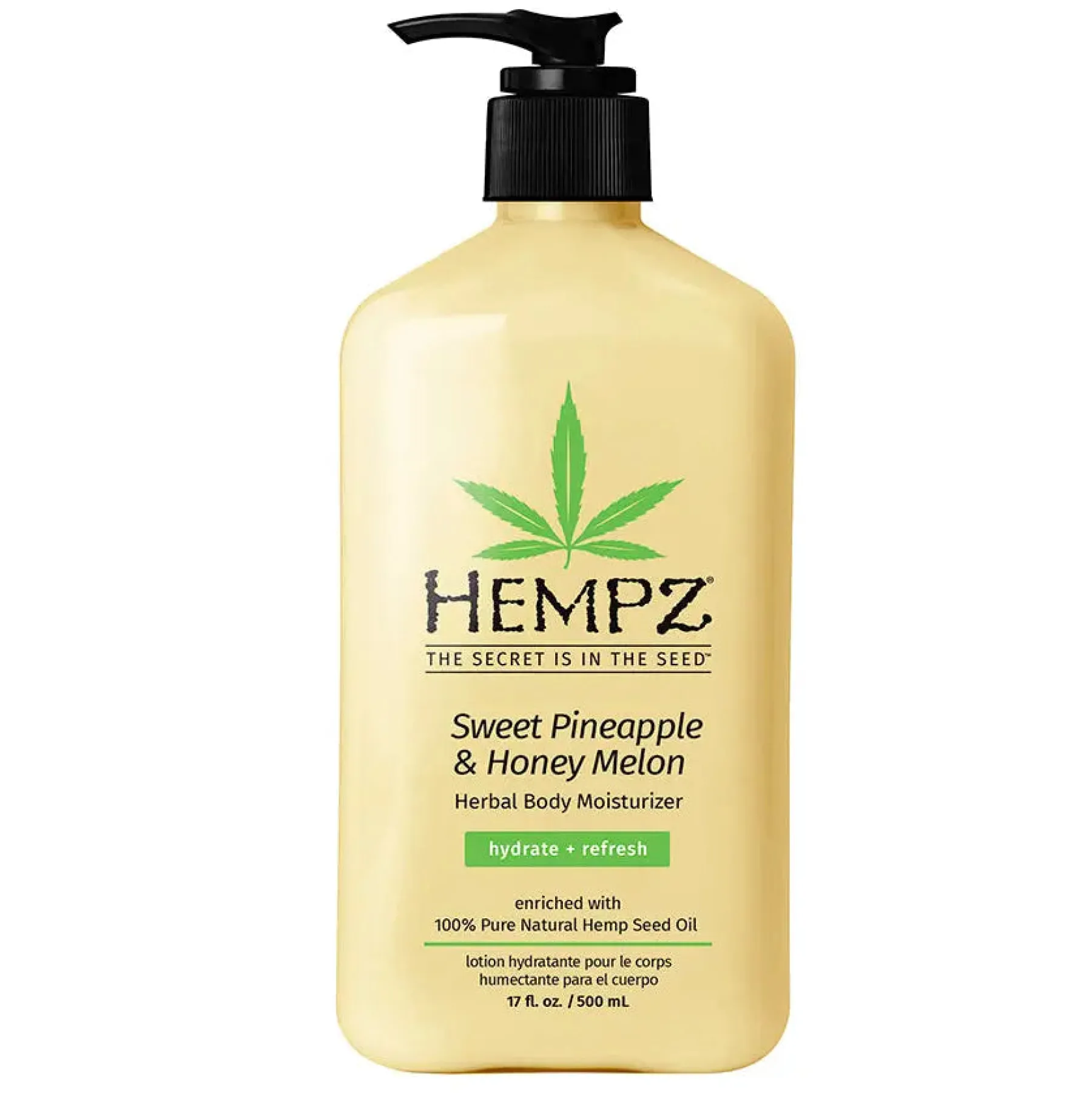 Clearance Sweet Pineapple & Honey Melon Herbal Body Moisturizer 500 ml. Everything Shower|Körperlotion