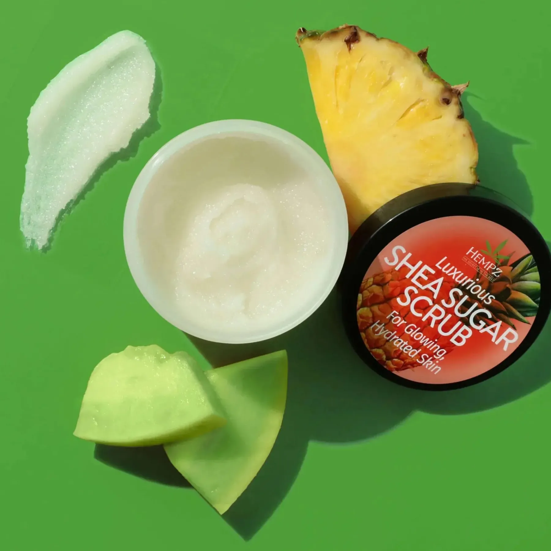 Clearance Sweet Pineapple & Honey Melon Herbal Body Scrub Everything Shower|Körperpeelings