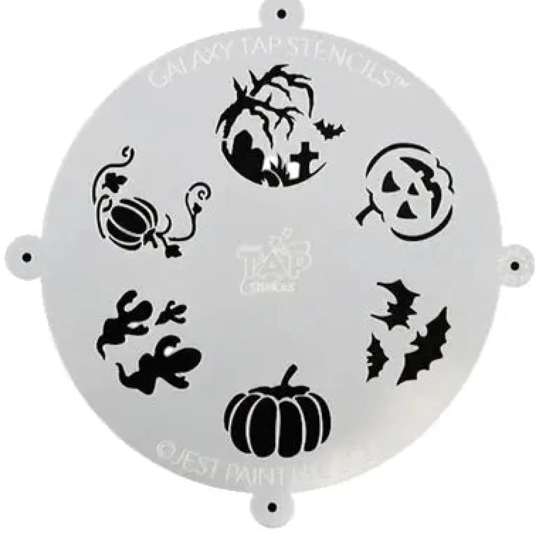Discount Tap Galaxy Face Painting Stencil Halloween Schminke|Schminke