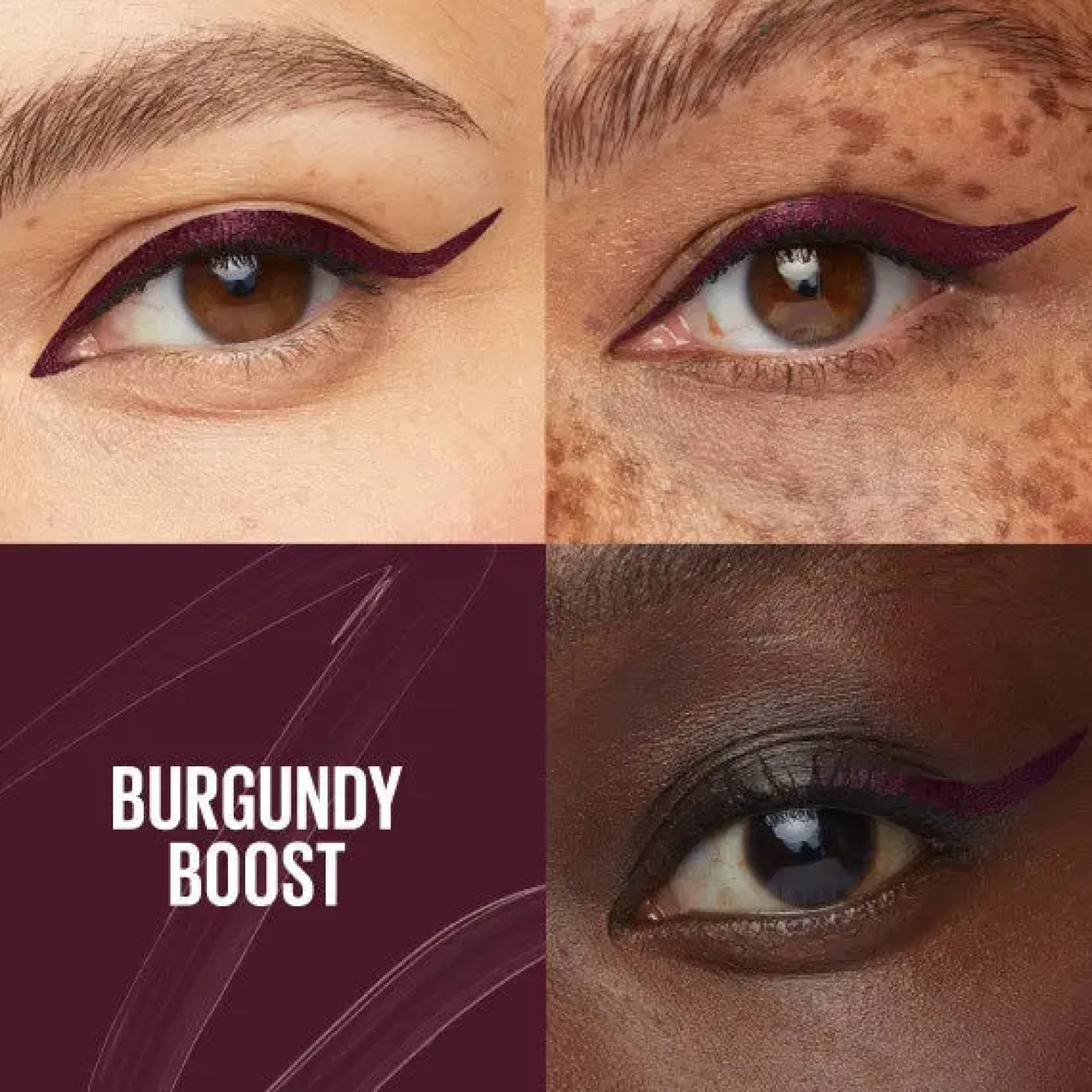 Discount Tattoo Liner Burgundy Boost Eyeliner