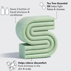 Discount Tea Tree & Mint Clarifying Shampoo Bar Reisegröße|Shampoo