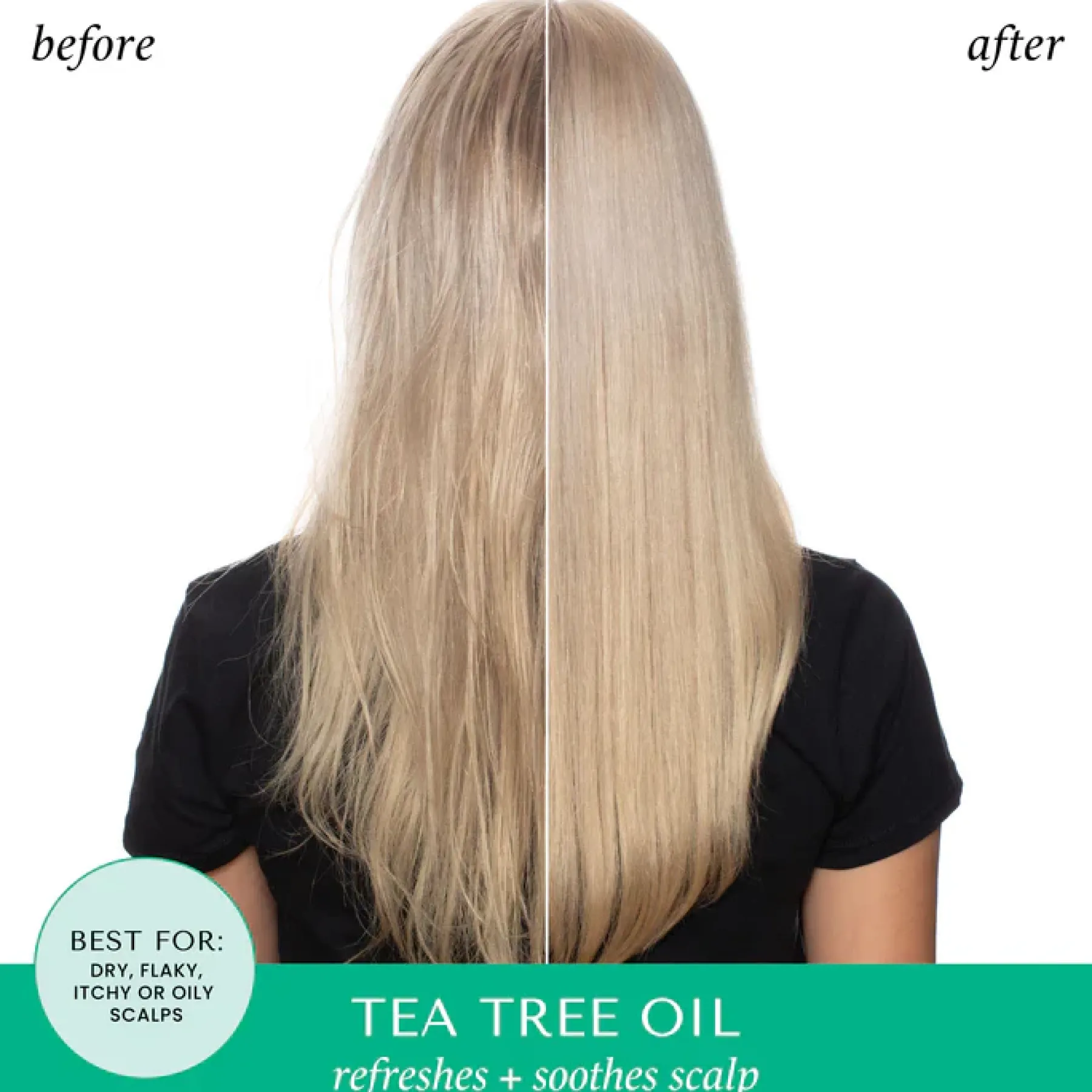 Online Tea Tree Oil & Rosemary Invigorating Shampoo Vegane Haarpflege|Haarprobleem