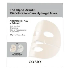 New The Alpha-Arbutin Discoloration Care Hydrogel Mask Gesichtsmasken|Collagen Masks