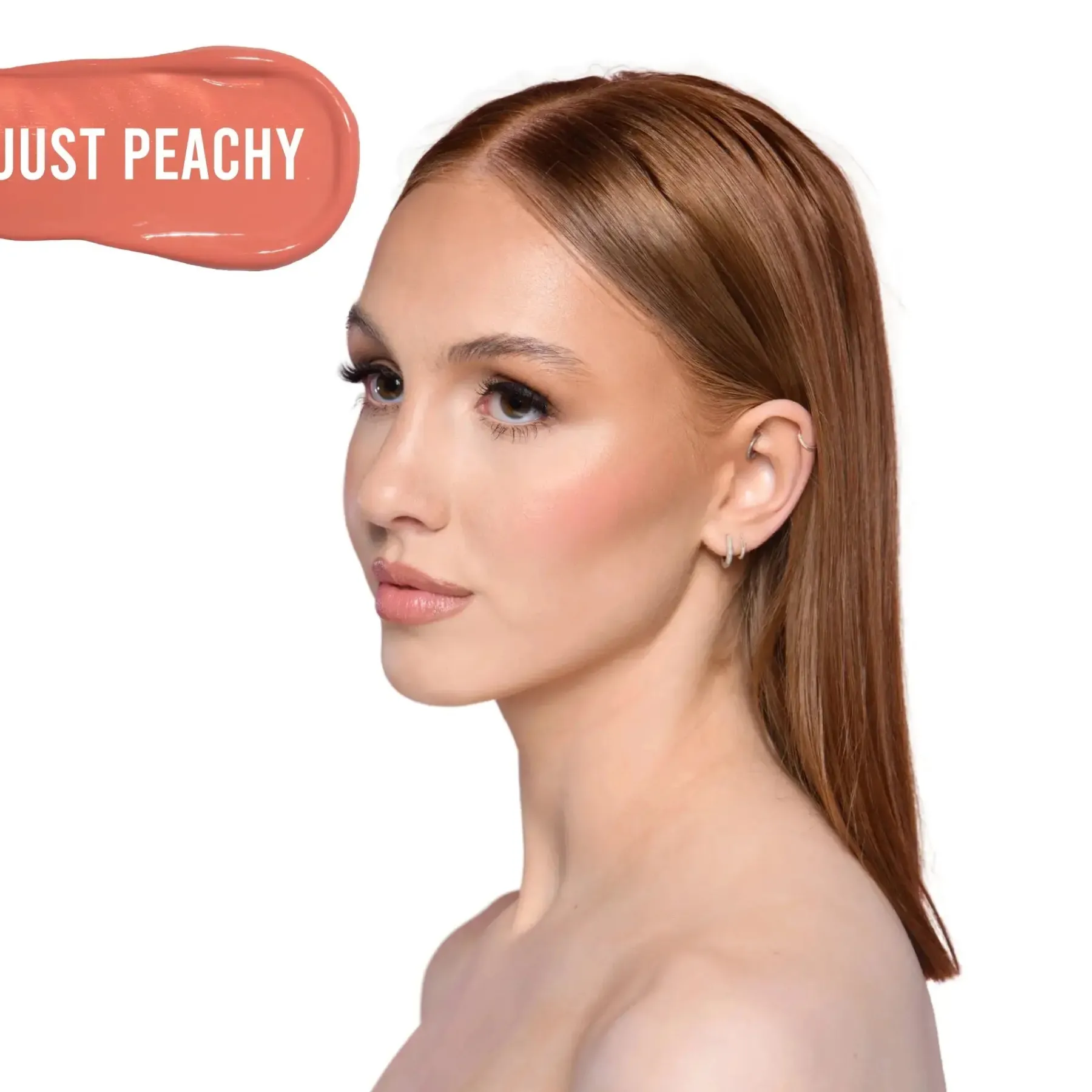 Hot The Cheek Matte Liquid Blush Just Peachy Rouge