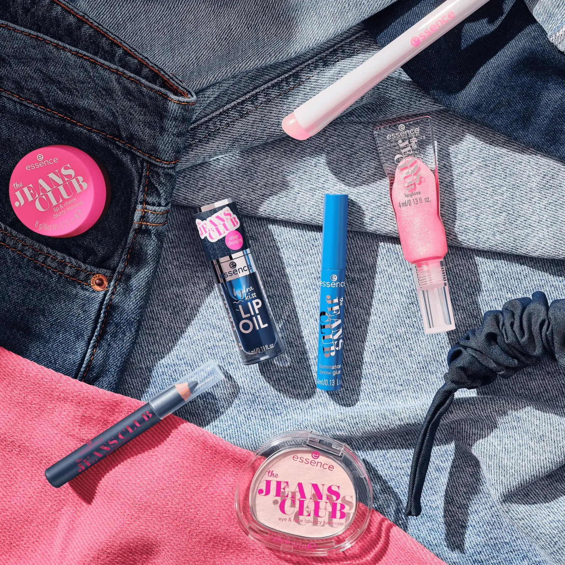 Sale The Jeans Club Lip & Cheek Blurry Mousse 01 Pink Dreams & Cool Jeans Rouge