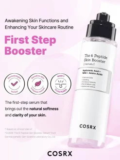 New The 6 Peptide Skin Booster Serum Hauptzutat|Feuchtigkeitsspendendes Serum