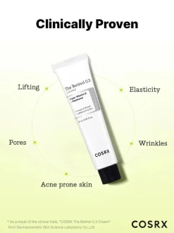 The Retinol 0.3 Cream Hauptzutat|Anti-Unreinheiten-Serum