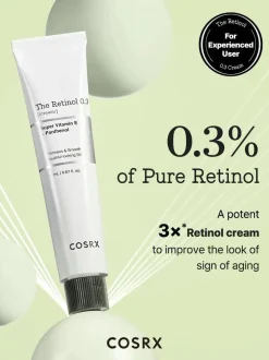The Retinol 0.3 Cream Hauptzutat|Anti-Unreinheiten-Serum