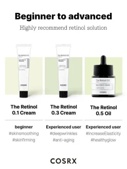 The Retinol 0.1 Cream Hauptzutat|Anti-Unreinheiten-Serum