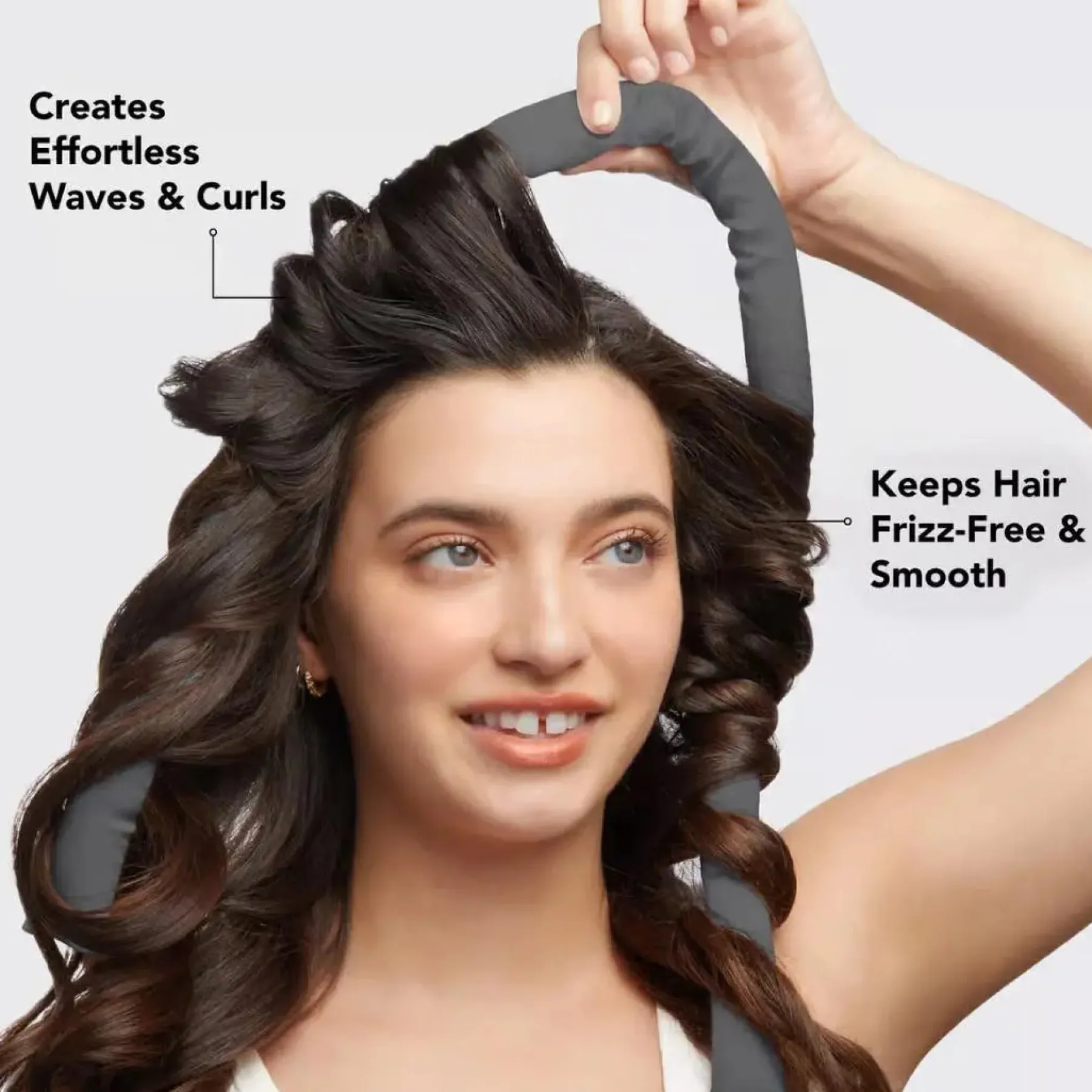 Outlet The Satin Heatless Curling Set Charcoal Haarpflege-Routinen & Sets|Lockenwickler