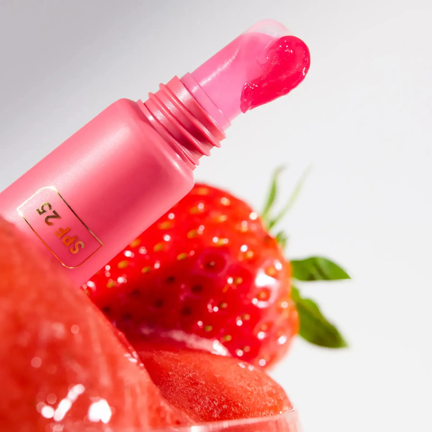 Online The Summer Edit Peptide Lipgloss C01 Strawberry Sorbet Lipgloss|Veganer Lipgloss