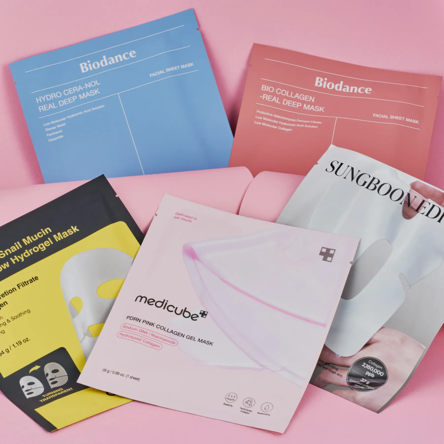 Hot Tiktok Viral Gel Mask Set Hauptzutat|Korean Skincare Routine