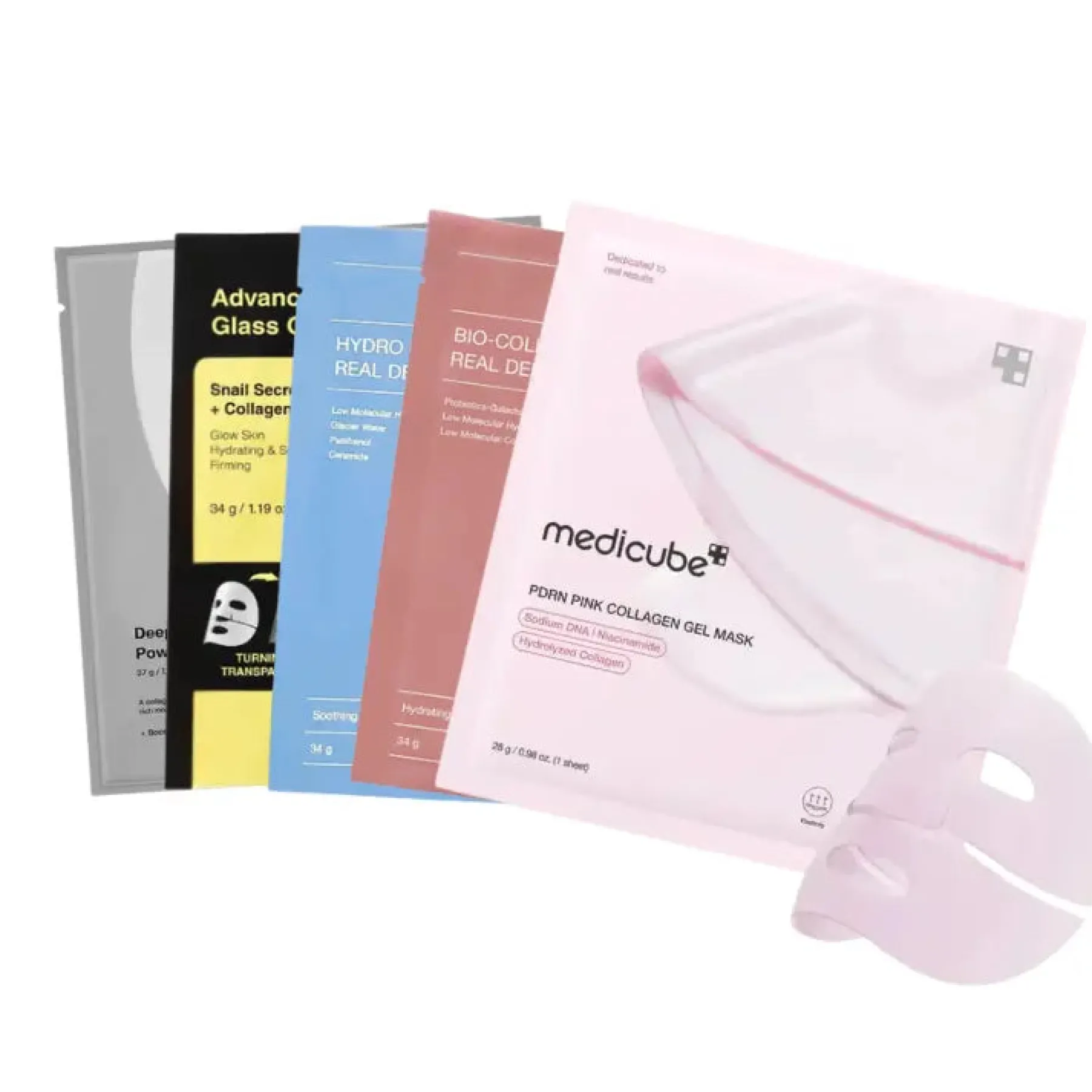 Hot Tiktok Viral Gel Mask Set Hauptzutat|Korean Skincare Routine