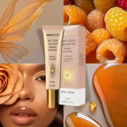 New Tinted Skincare Dewy Liquid Highlighter Highlighter|Vegan Highlighter
