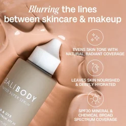 Hot Tinted Super Serum Natural Instant Tan|Spf