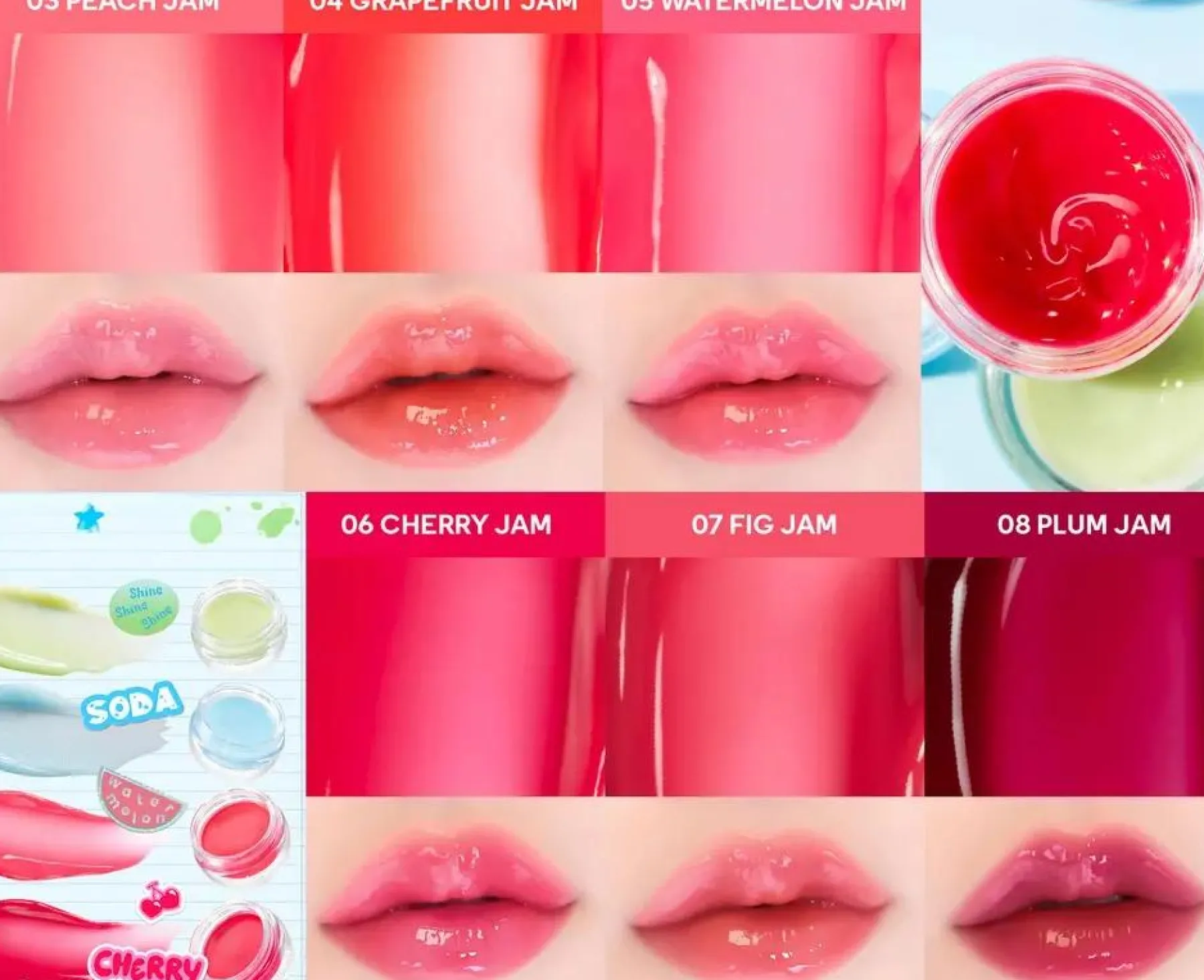 Sale Tintin Dory Jam #03 Peach Jam Lippenbalsam|Korean Makeup