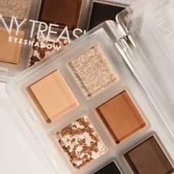 Discount Tiny Treasures Eyeshadow Palette 010 Everyday Essentials Lidschatten|Vegane Lidschatten