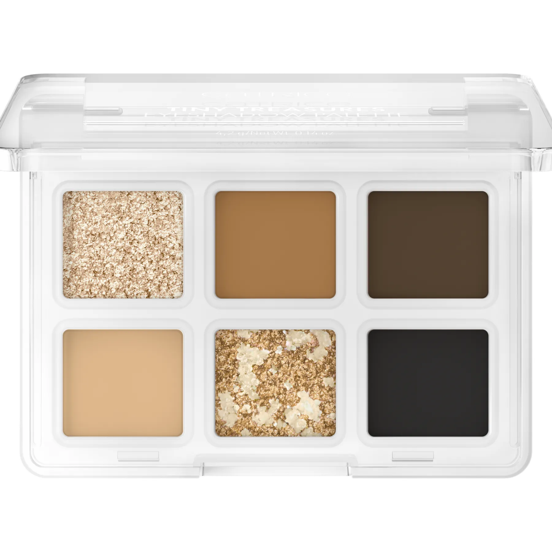 Discount Tiny Treasures Eyeshadow Palette 010 Everyday Essentials Lidschatten|Vegane Lidschatten
