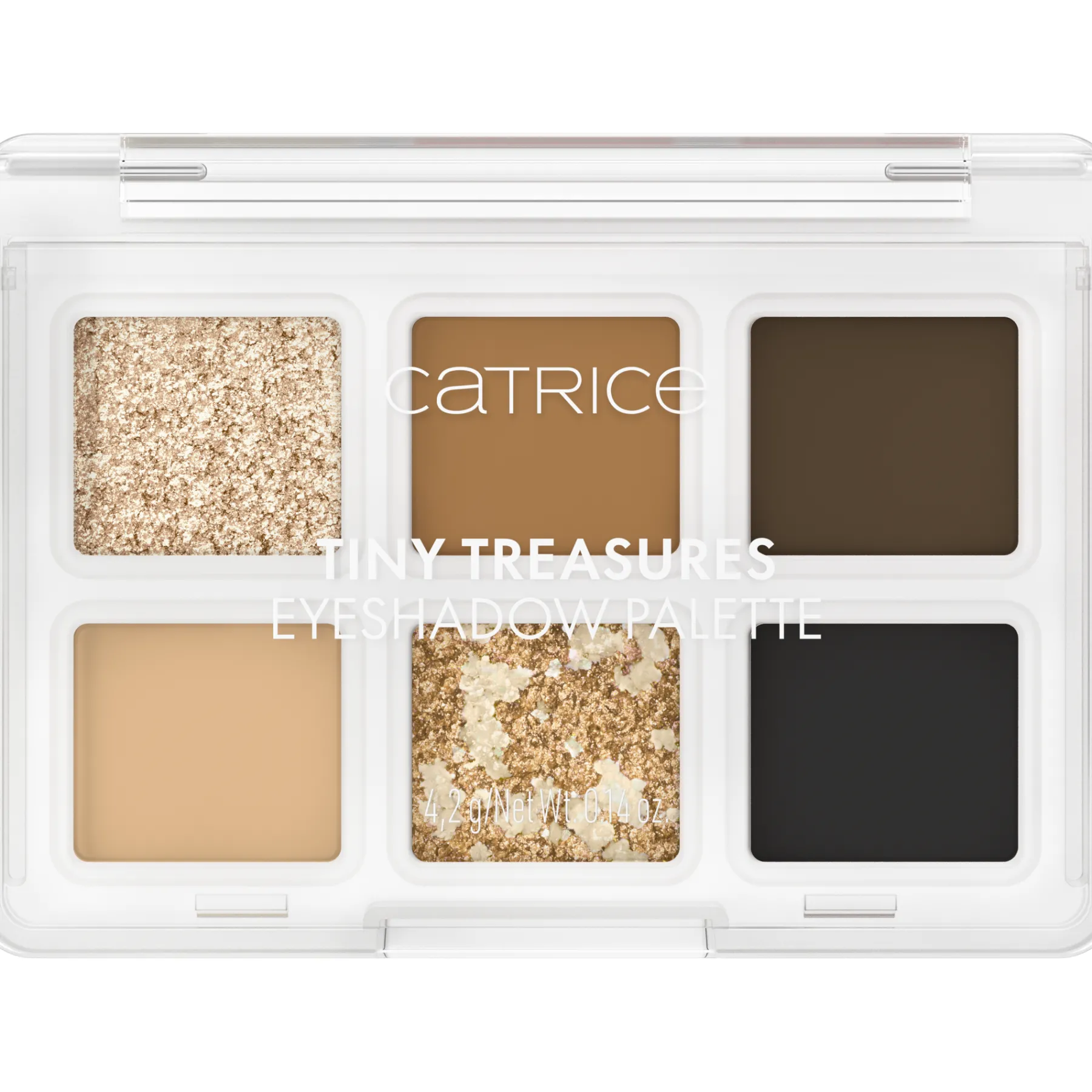 Discount Tiny Treasures Eyeshadow Palette 010 Everyday Essentials Lidschatten|Vegane Lidschatten