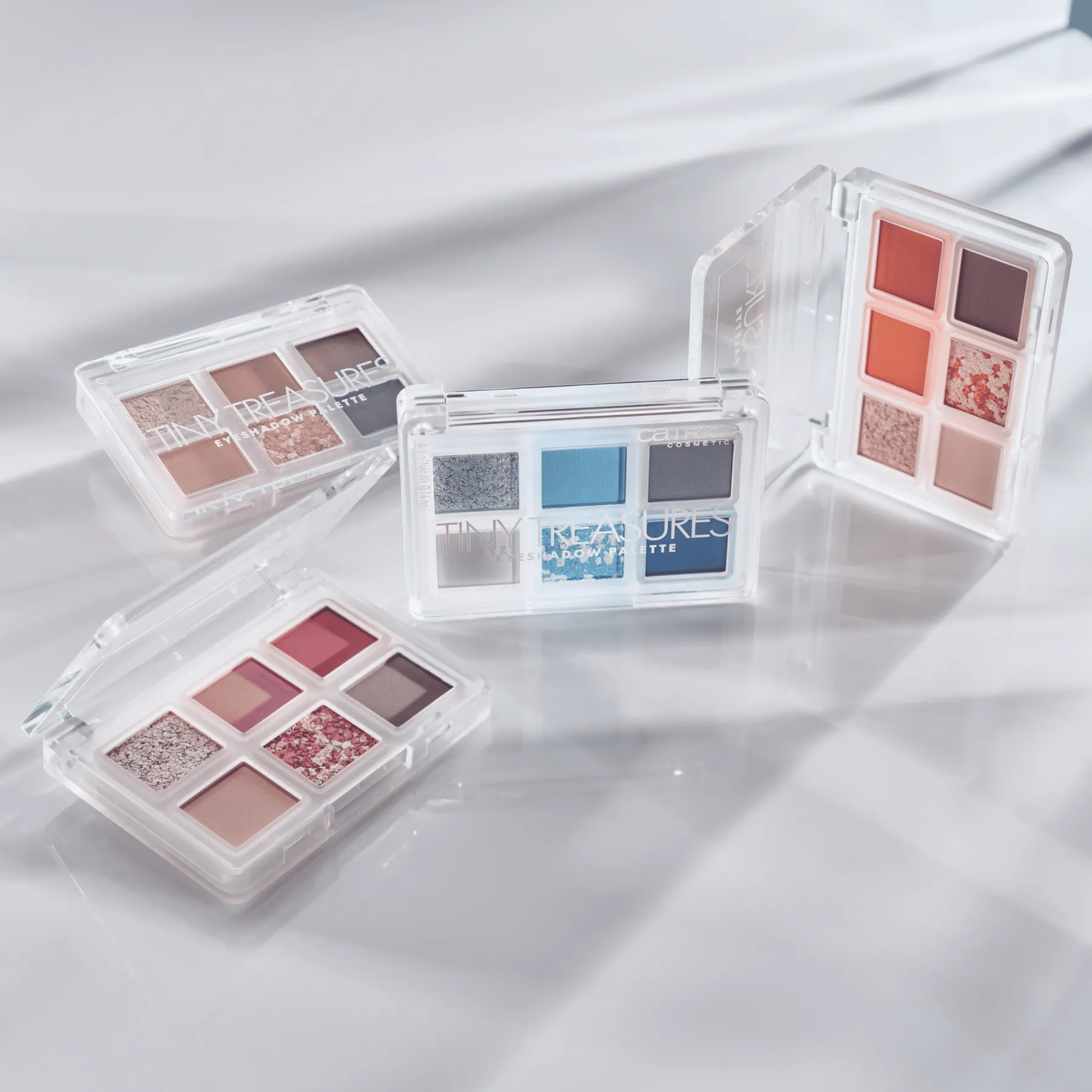 Discount Tiny Treasures Eyeshadow Palette 010 Everyday Essentials Lidschatten|Vegane Lidschatten