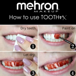 Best Tooth FX Blood Red Spezialeffekte Make-Up