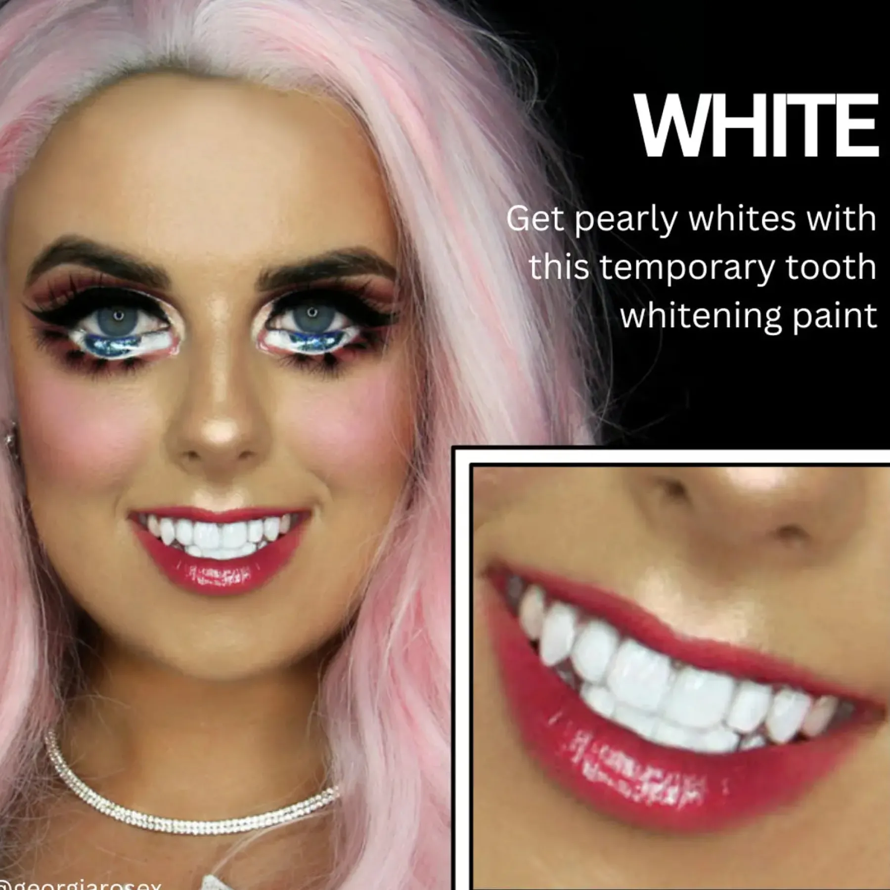 Clearance Tooth FX White Spezialeffekte Make-Up
