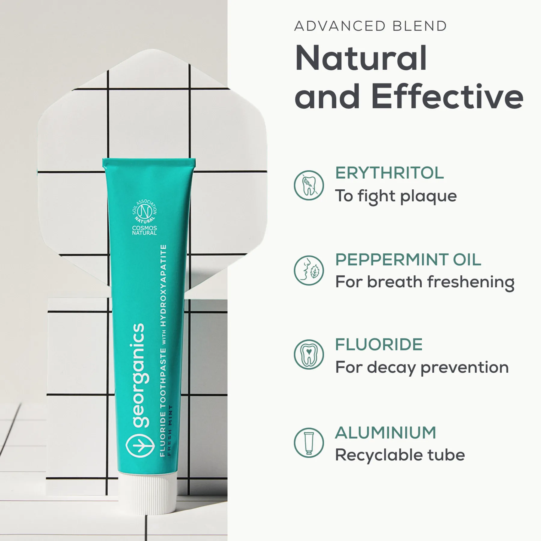 Online Toothpaste Fresh Mint Vegan Pflege|Zahnpasta