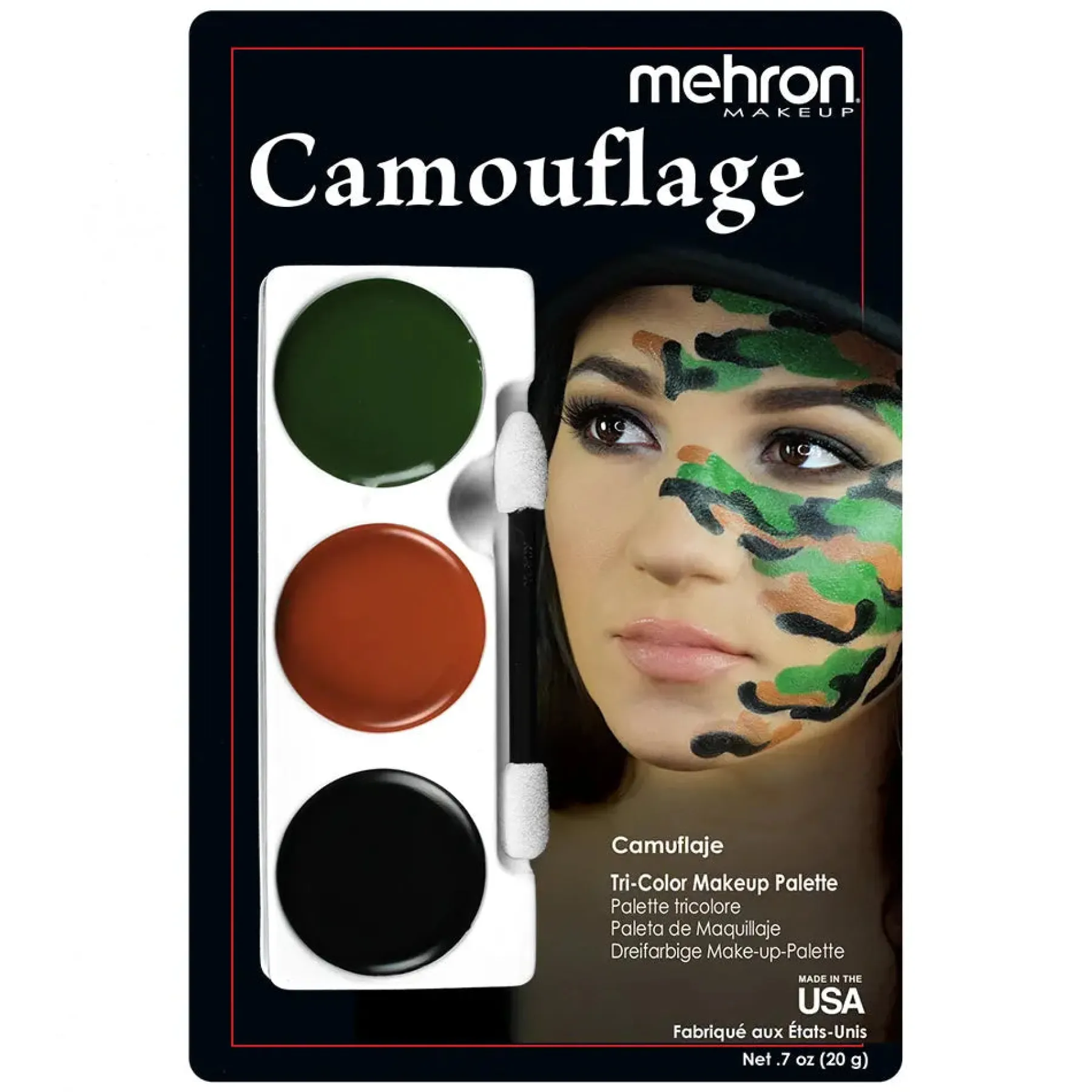 Best Tri-Color Makeup Palette Camouflage Spezialeffekte Make-Up