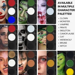 Best Tri-Color Makeup Palette Camouflage Spezialeffekte Make-Up