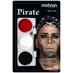 Best Tri-Color Makeup Palette Pirate Schminke|Schminke