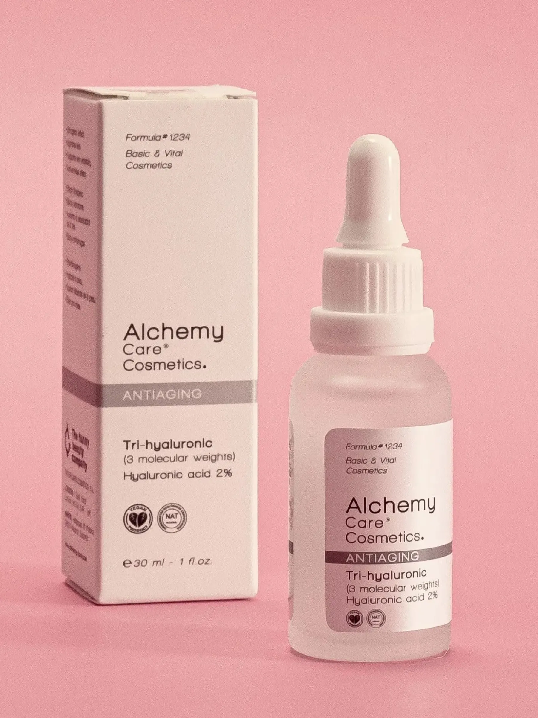 Online Tri-hyaluronic Vegan Pflege|Problemlösende Seren