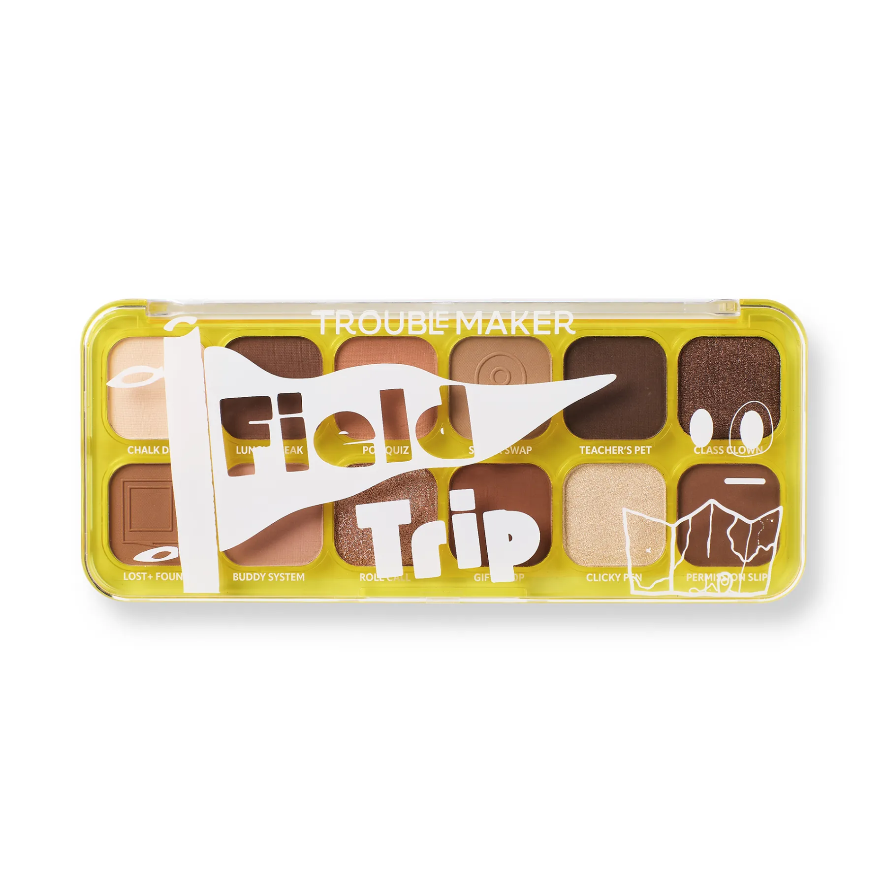 Outlet Trouble Shadow Palette Field Trip Lidschatten|Vegane Lidschatten