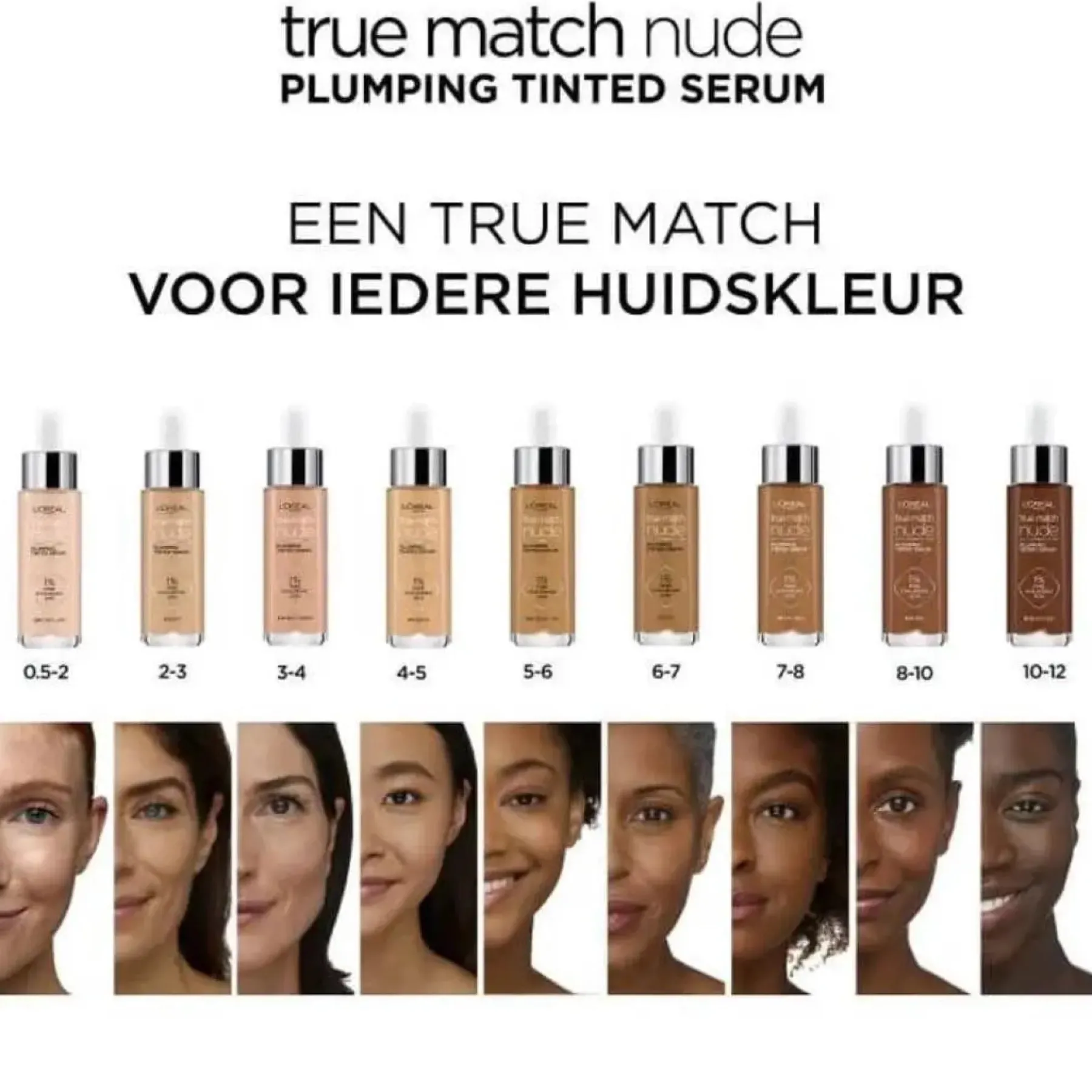 Hot True Match Nude Plumping Tinted Serum Foundation