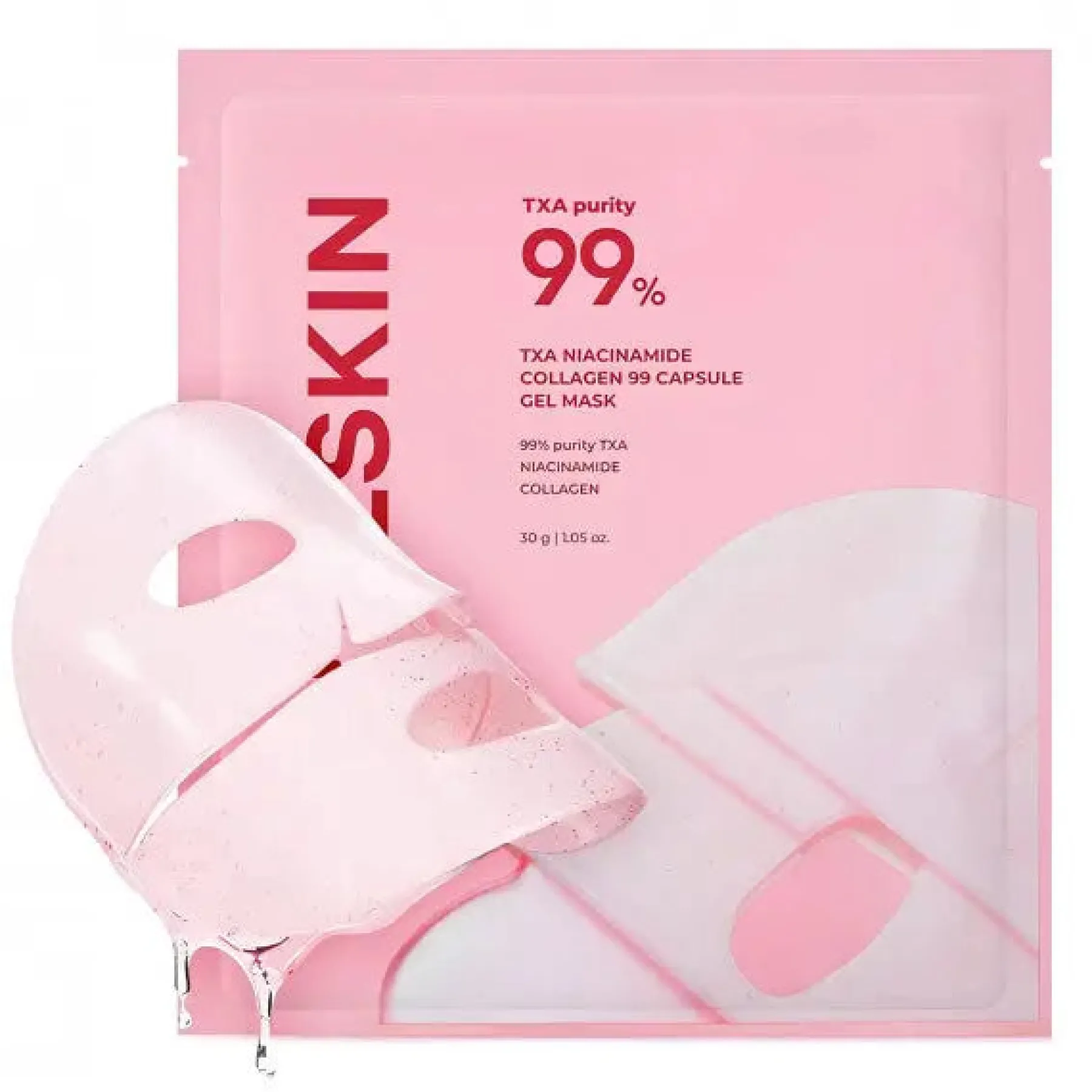 Best TXA Niacinamide Collagen 99 Capsule Gel Mask Hauptzutat|Gesichtsmasken