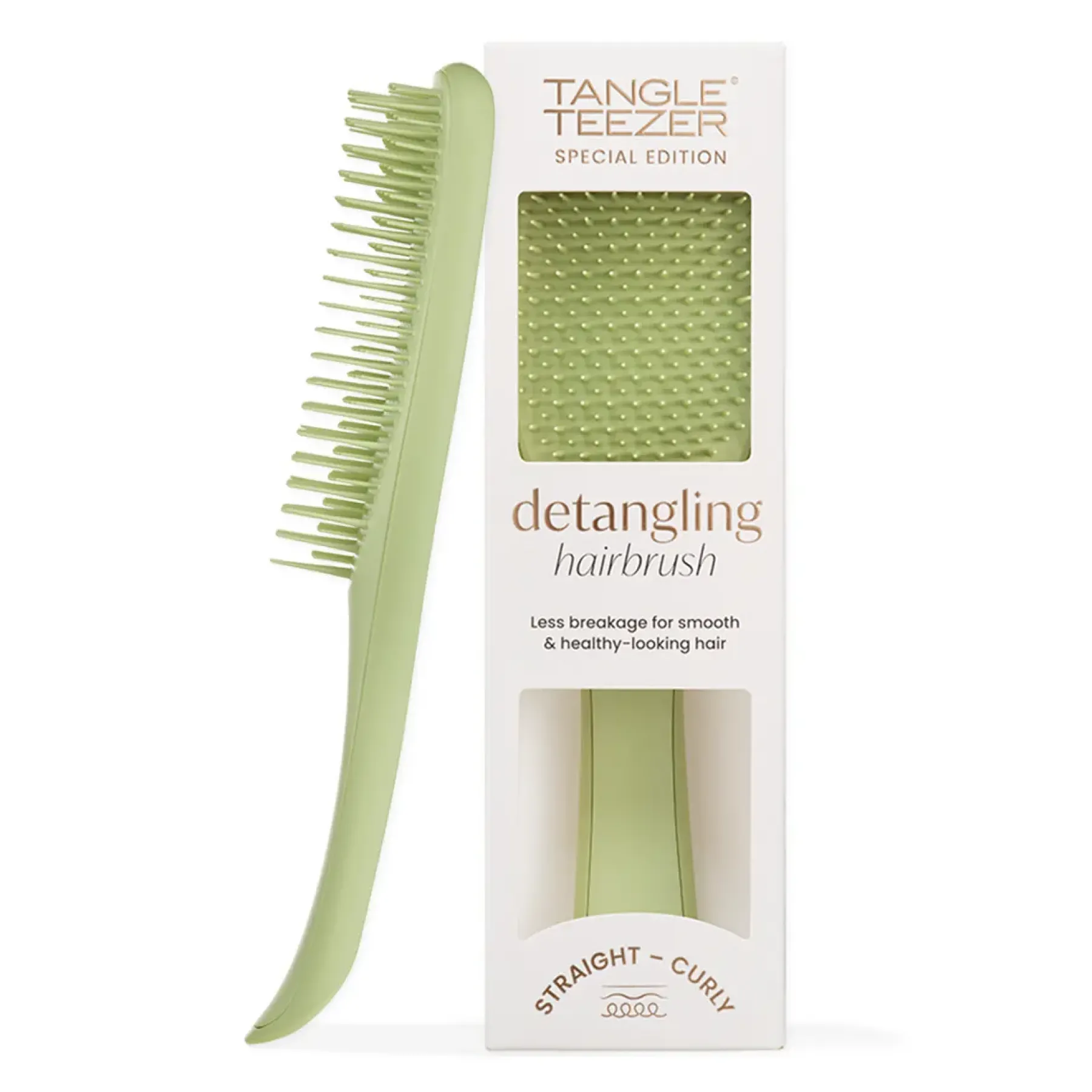 Online Ultimate Detangler Matte Olive Green Curly & Coily Accessories|Haarprobleem