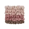 Outlet Ultra Petite Satin Scrunchies Terracotta Haarpflege-Routinen & Sets|Haarprobleem