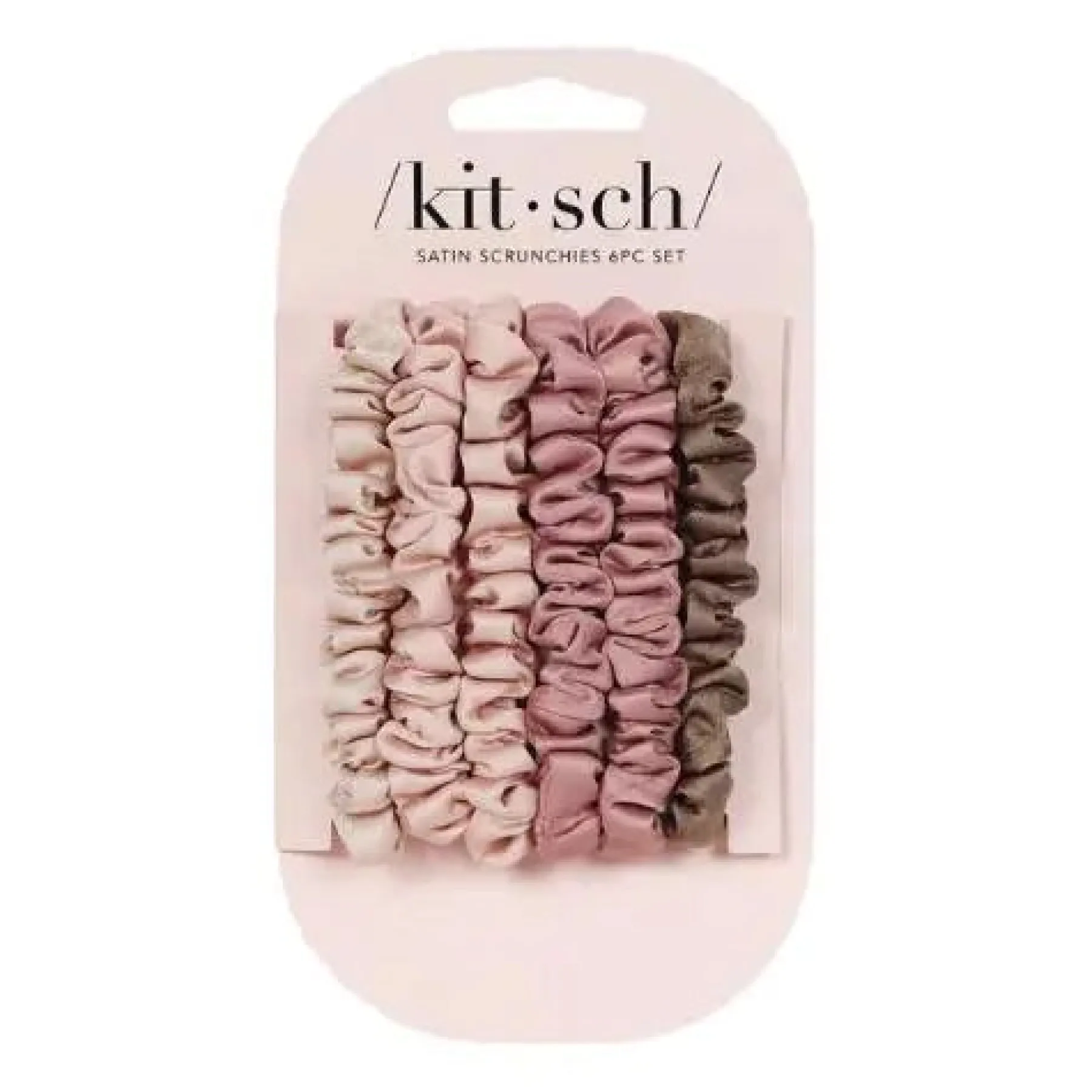 Outlet Ultra Petite Satin Scrunchies Terracotta Haarpflege-Routinen & Sets|Haarprobleem