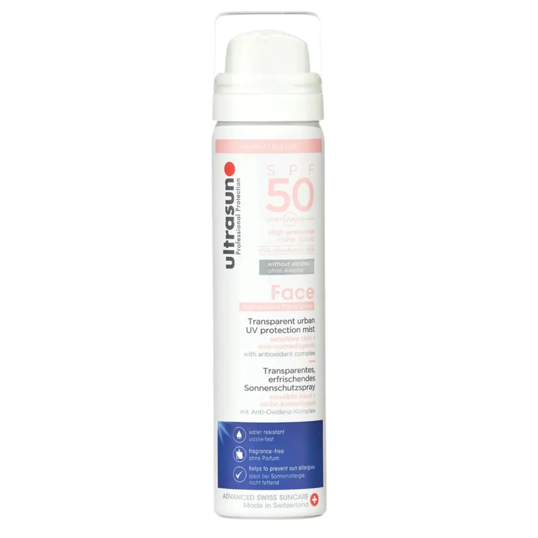 New UV Face & Scalp Mist SPF 50 75 ml. Vegan Pflege|Vegane Haarpflege