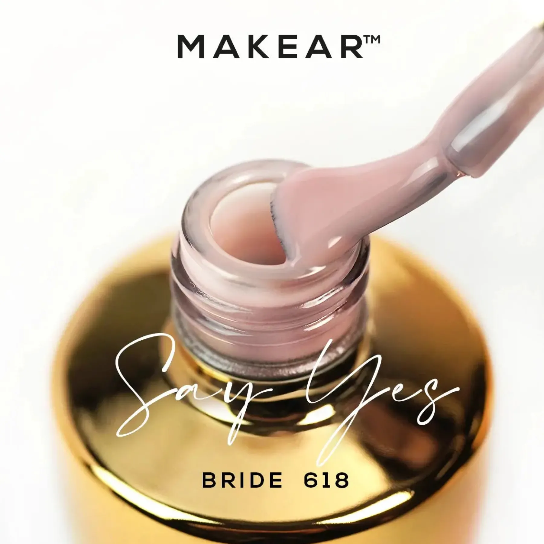 Best UV Gel Polish 618 Bride Veganer Nagellack|Hema-Frei