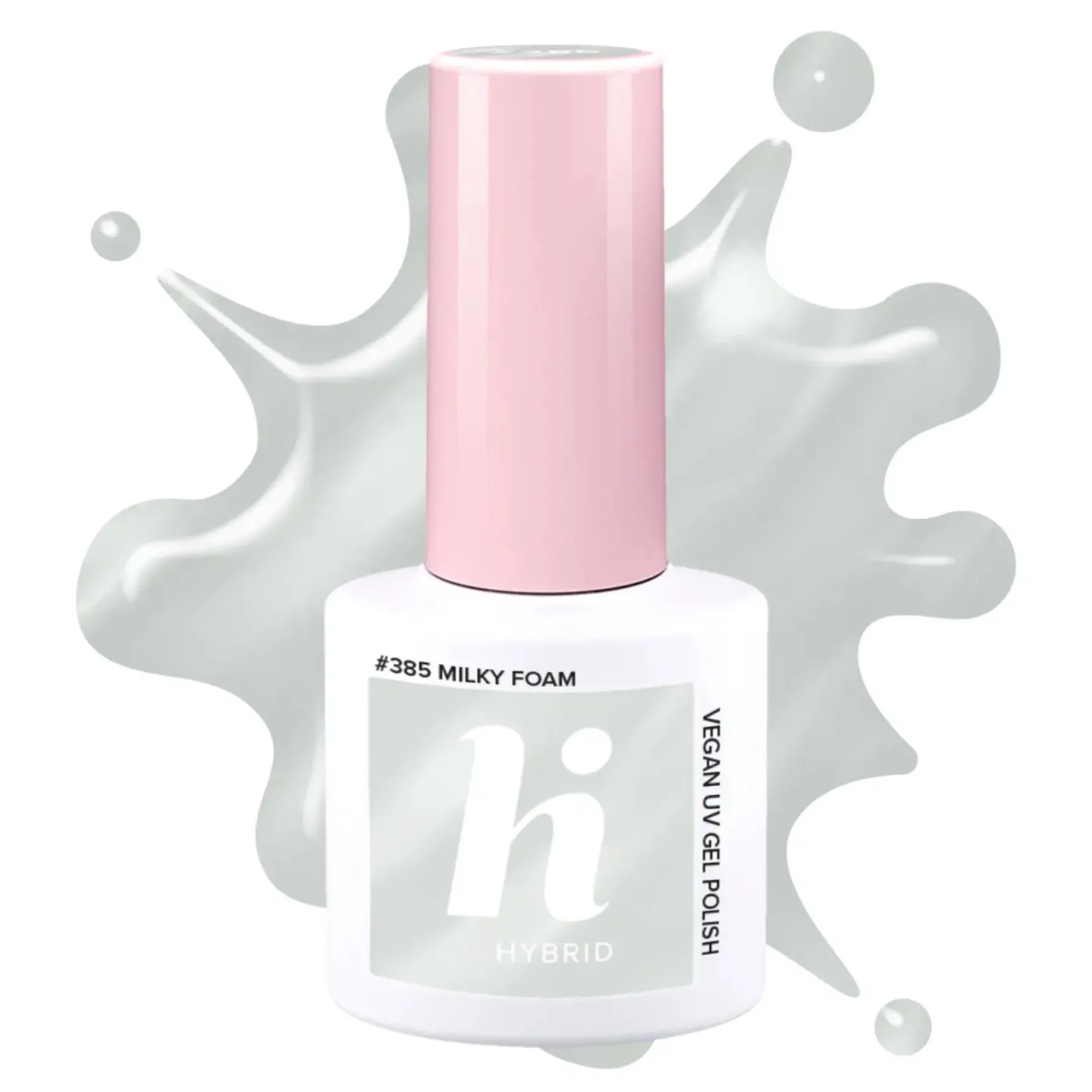 Online UV Gel Polish Milky Foam 385 Veganer Nagellack|5. Gellak