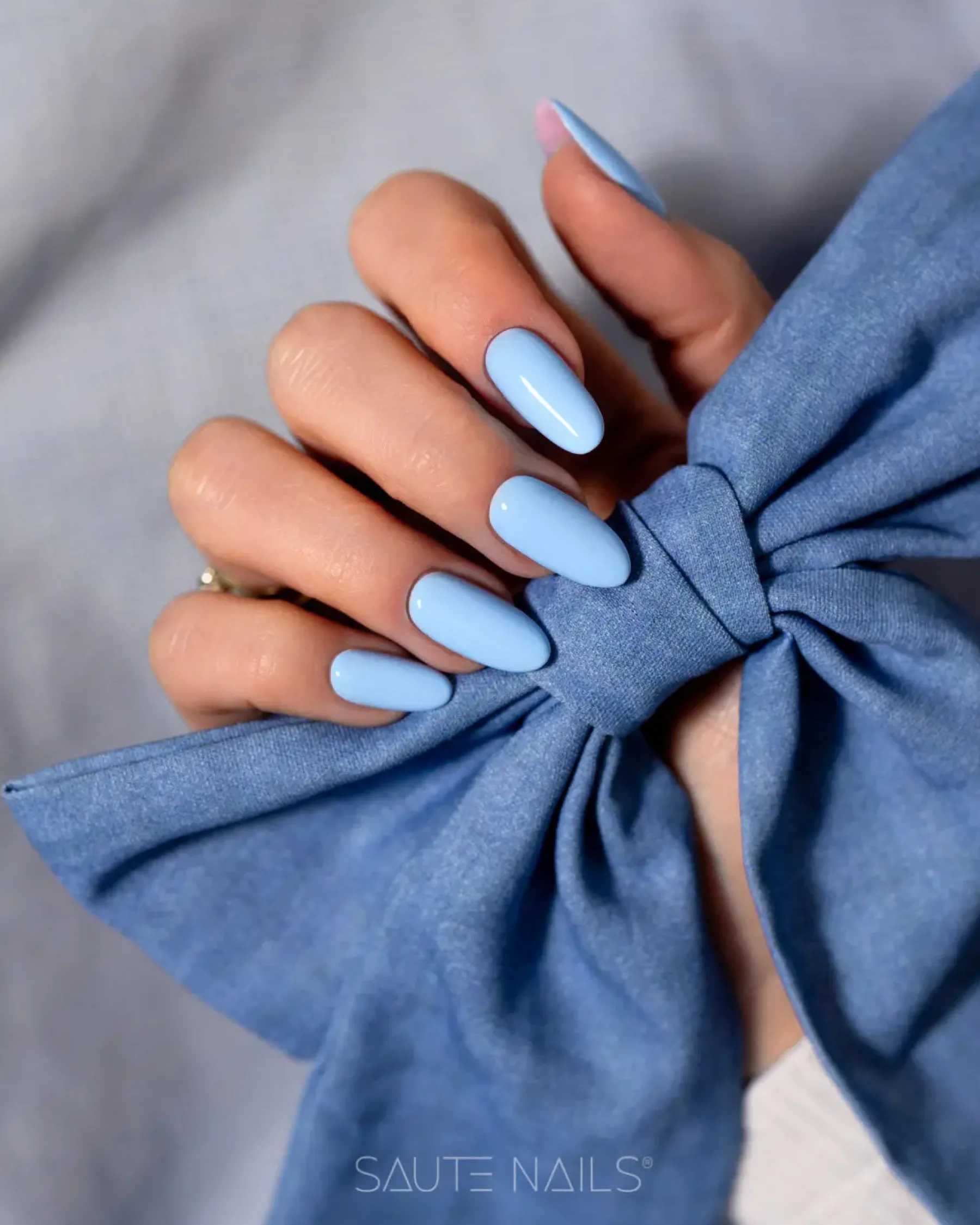 Sale UV Gel Polish S340 Calm Sky Veganer Nagellack|Hema-Frei