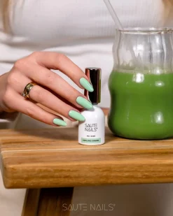 Discount UV Gel Polish S338 Healing Green Veganer Nagellack|Hema-Frei