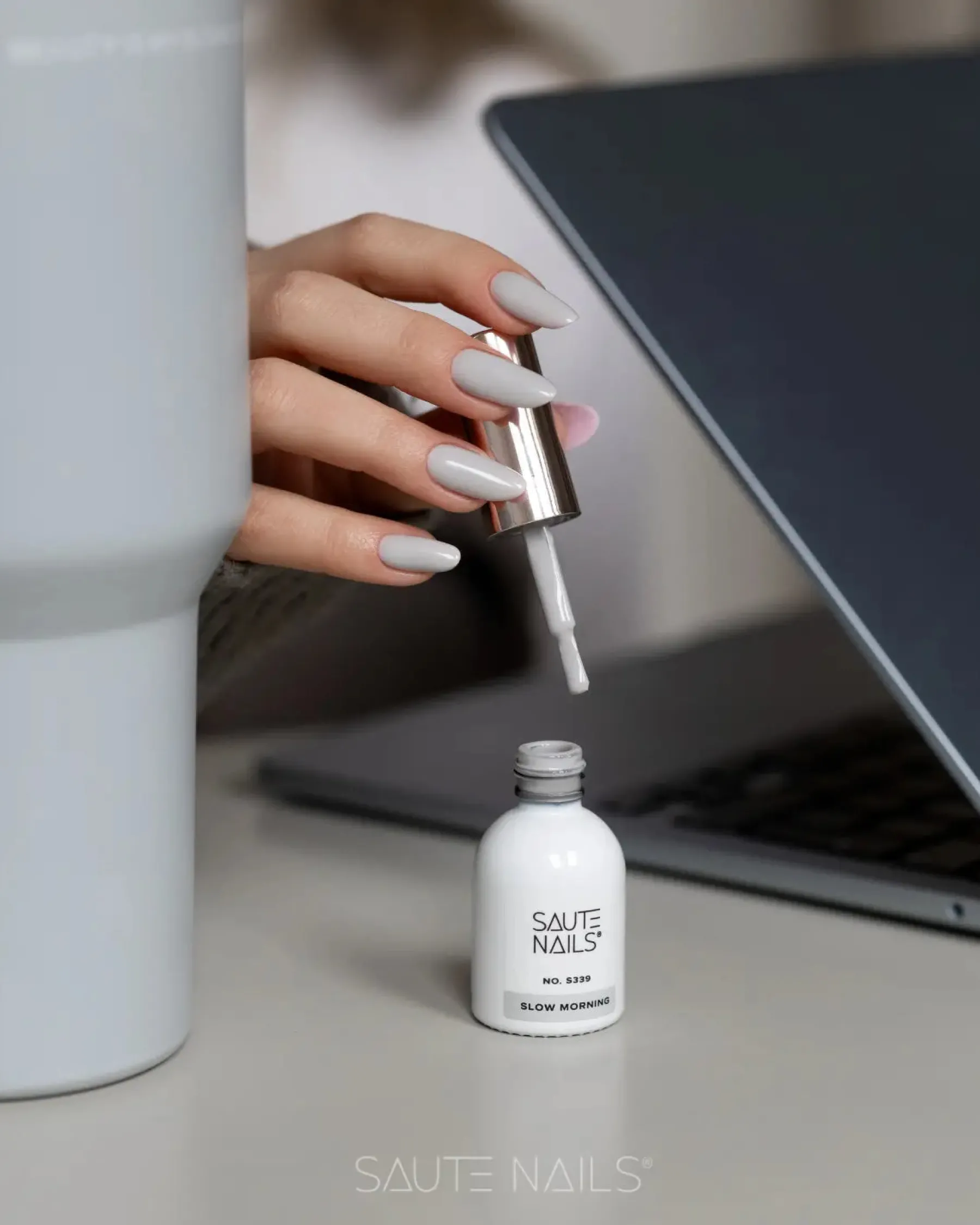 Clearance UV Gel Polish S339 Slow Morning Veganer Nagellack|Hema-Frei