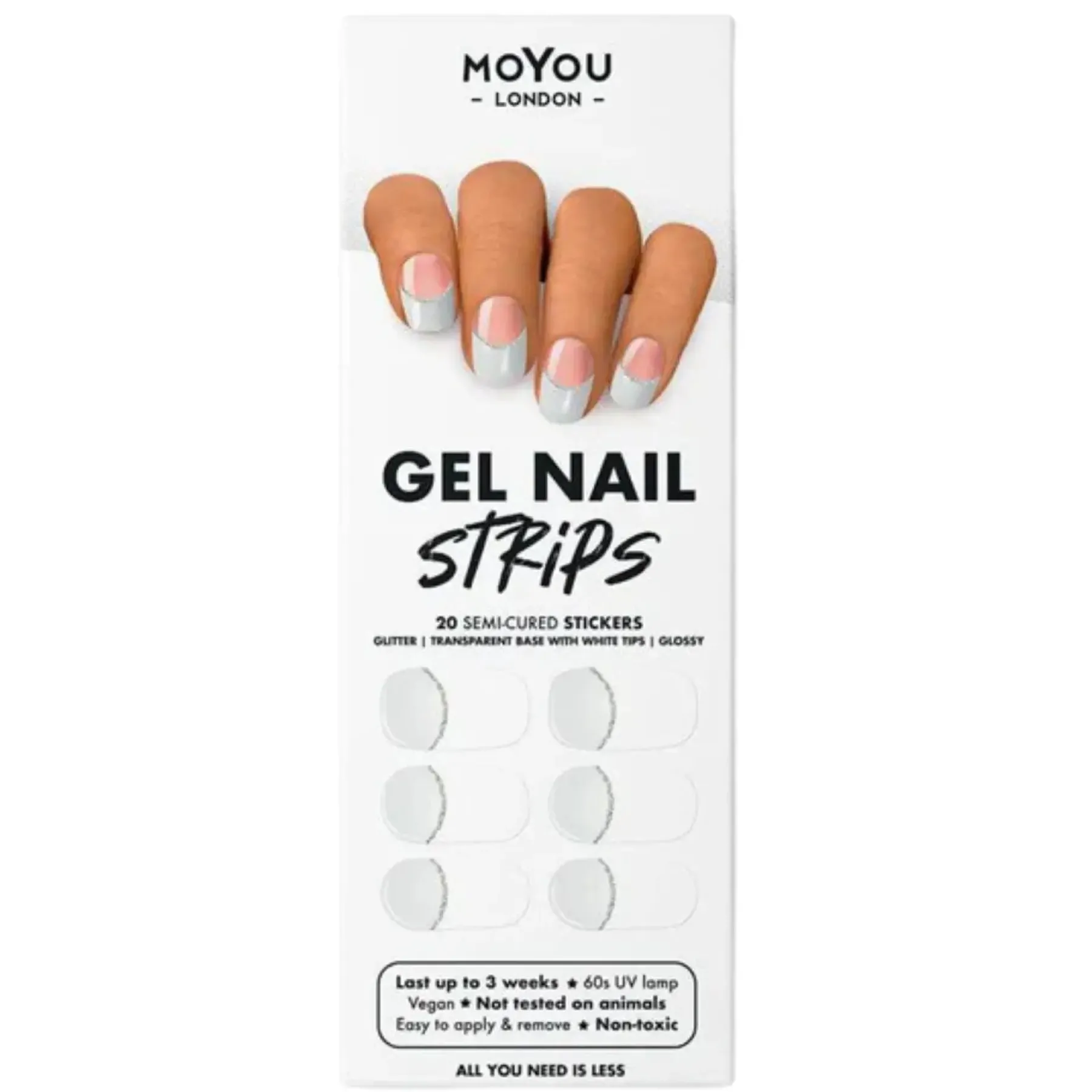 New UV Gel Strips All You Need Is Less 3. Nail Wraps
